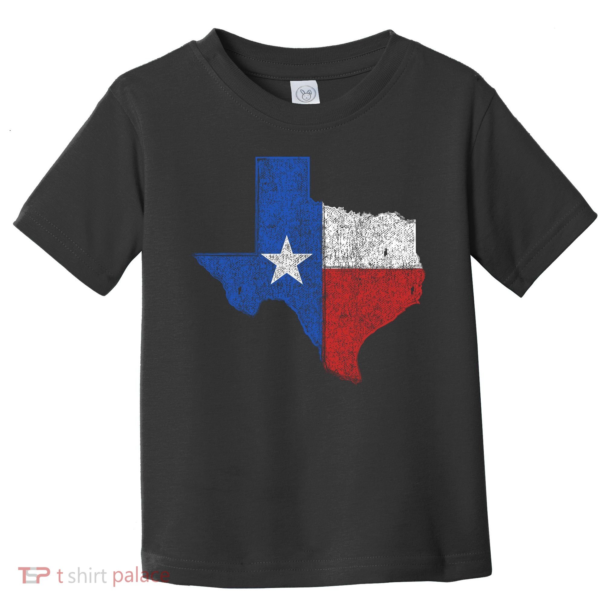 Grunge Distressed Texas Logo Toddler T-Shirt
