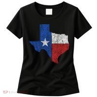 Grunge Distressed Texas Logo Women's T-Shirt thumb 0