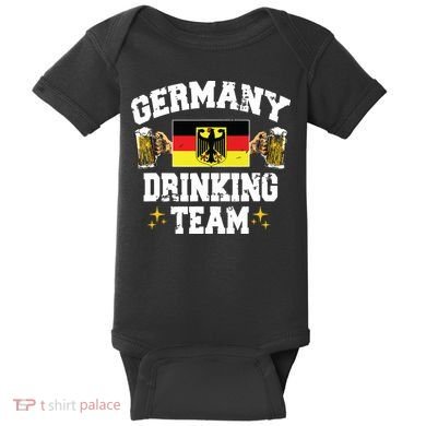 Germany Drinking Team Germany Beer Festivals Oktoberfest Baby Bodysuit