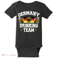 Germany Drinking Team Germany Beer Festivals Oktoberfest Baby Bodysuit thumb 0