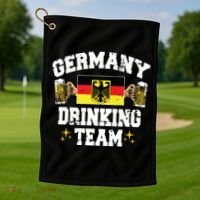 Germany Drinking Team Germany Beer Festivals Oktoberfest Golf Towel thumb 1
