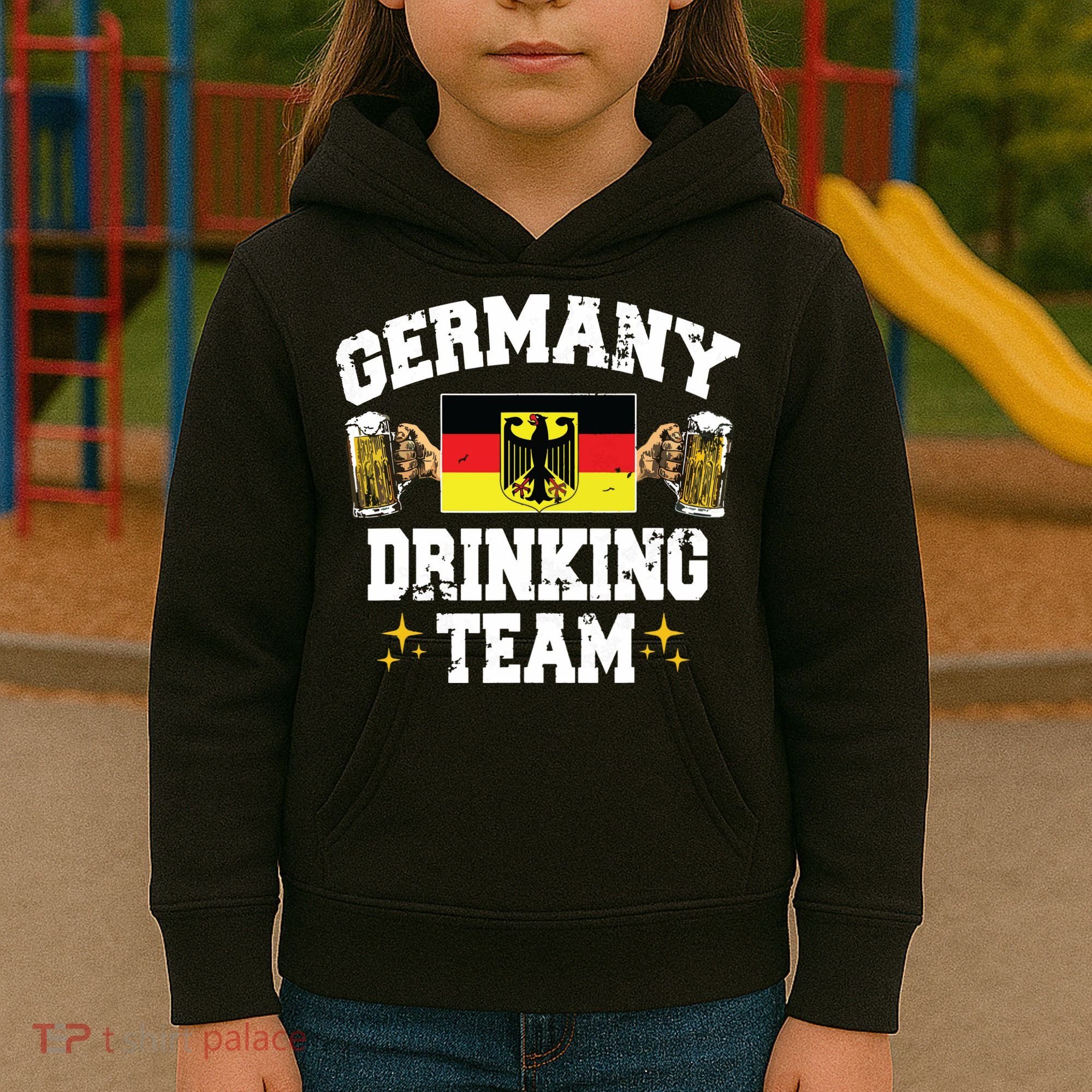 Germany Drinking Team Germany Beer Festivals Oktoberfest Kids Hoodie