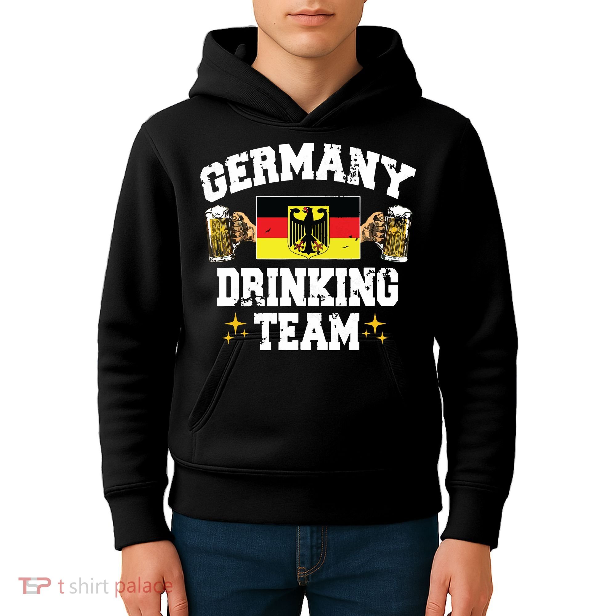 Germany Drinking Team Germany Beer Festivals Oktoberfest Kids Hoodie