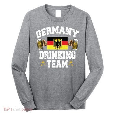 Germany Drinking Team Germany Beer Festivals Oktoberfest Long Sleeve Shirt