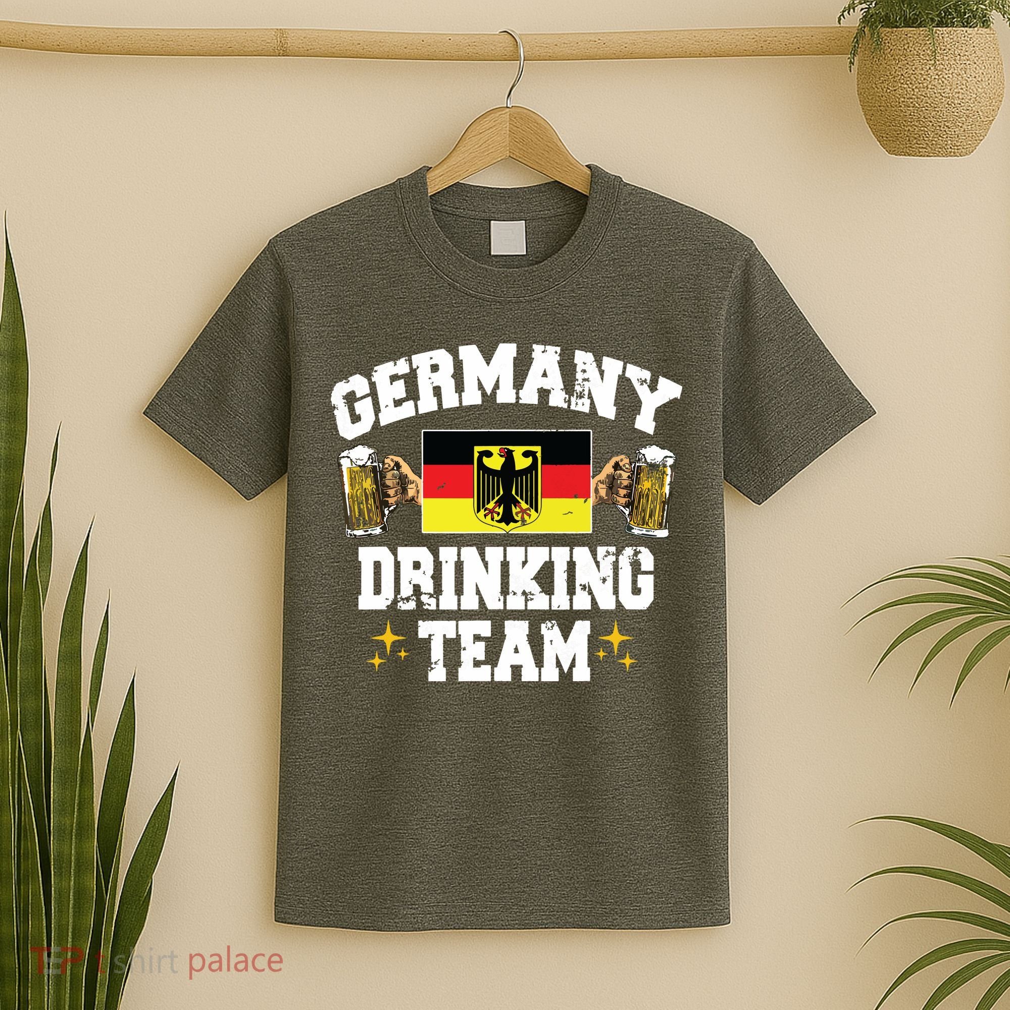 Germany Drinking Team Germany Beer Festivals Oktoberfest T-Shirt