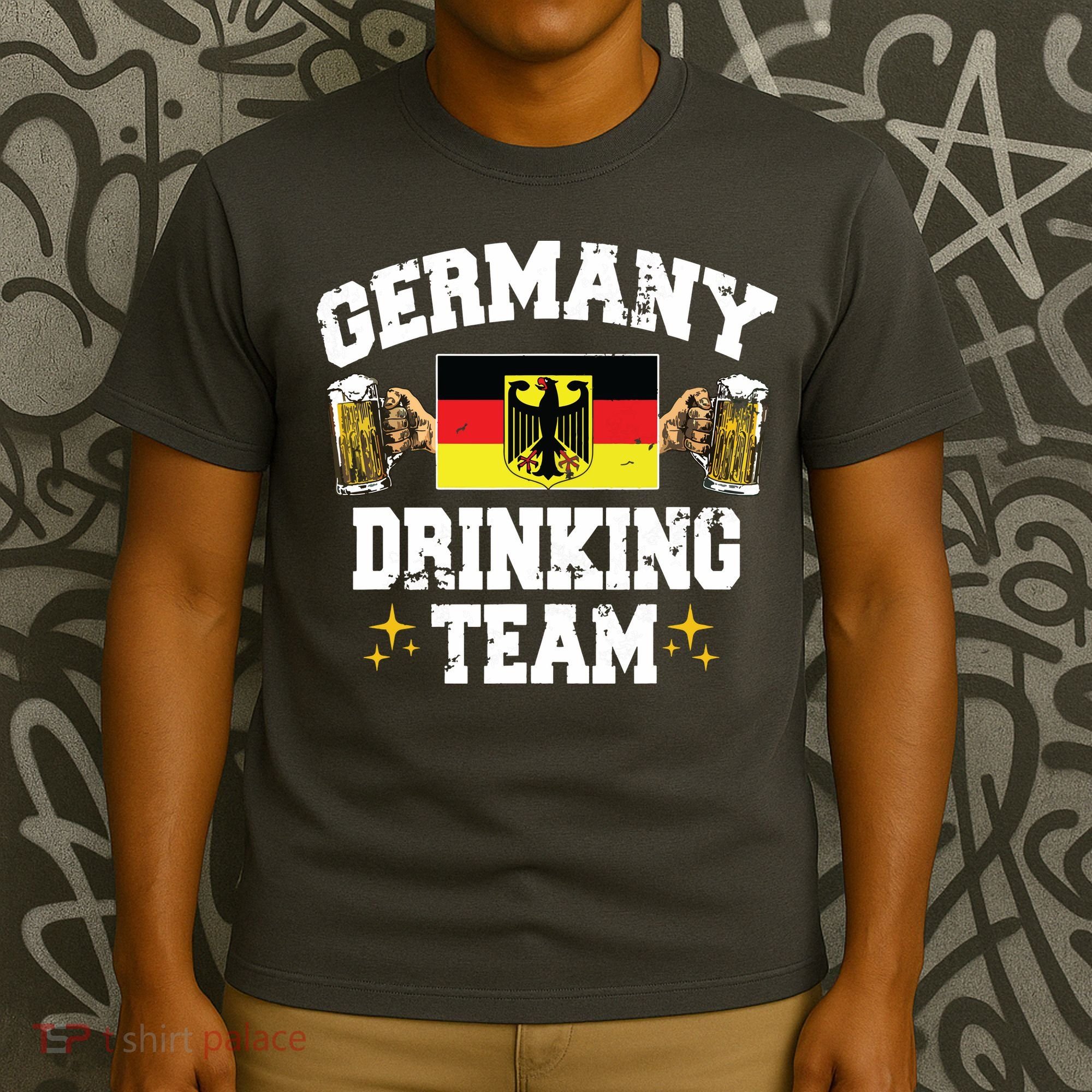Germany Drinking Team Germany Beer Festivals Oktoberfest T-Shirt