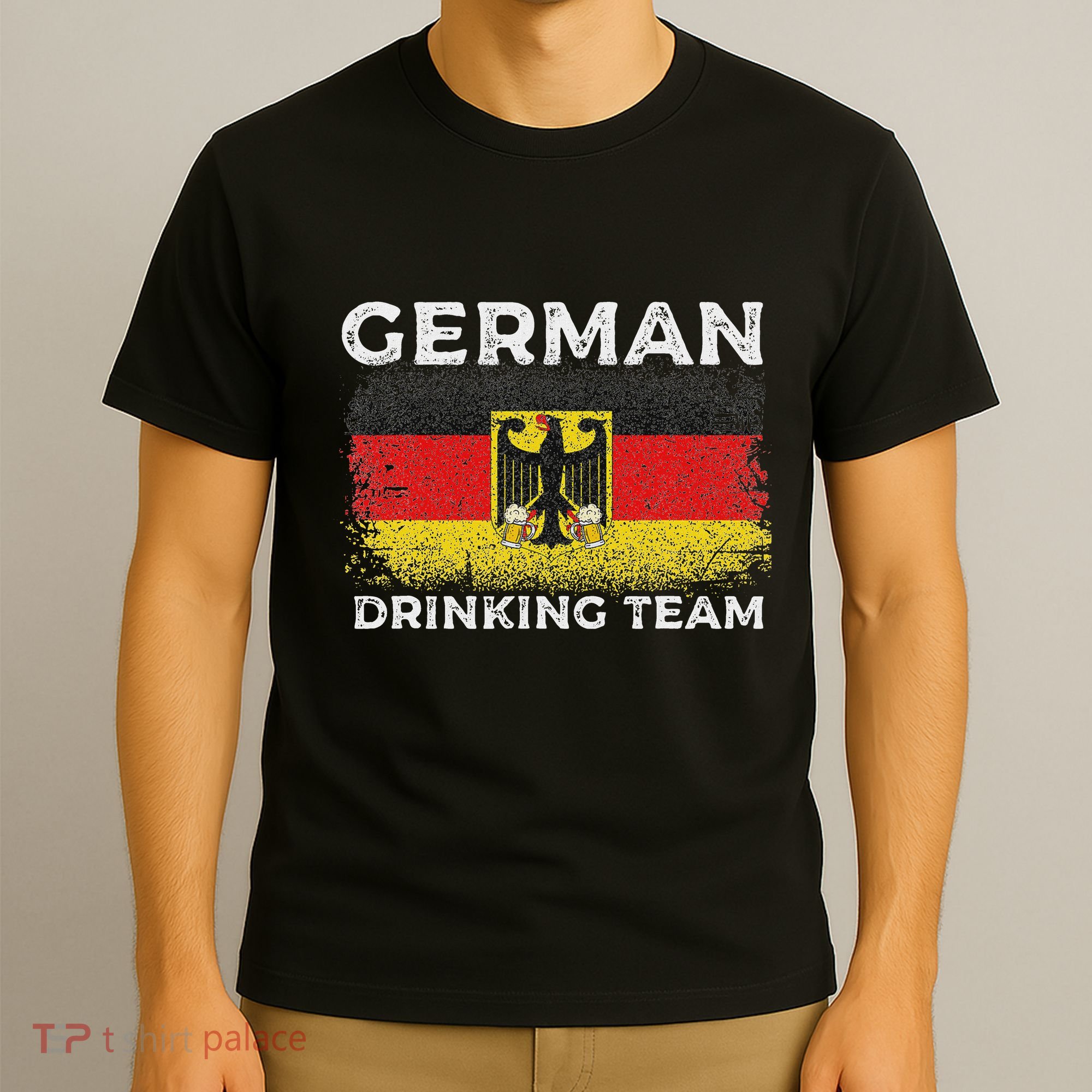 German Drinking Team Germany Flag Oktoberfest German T-Shirt