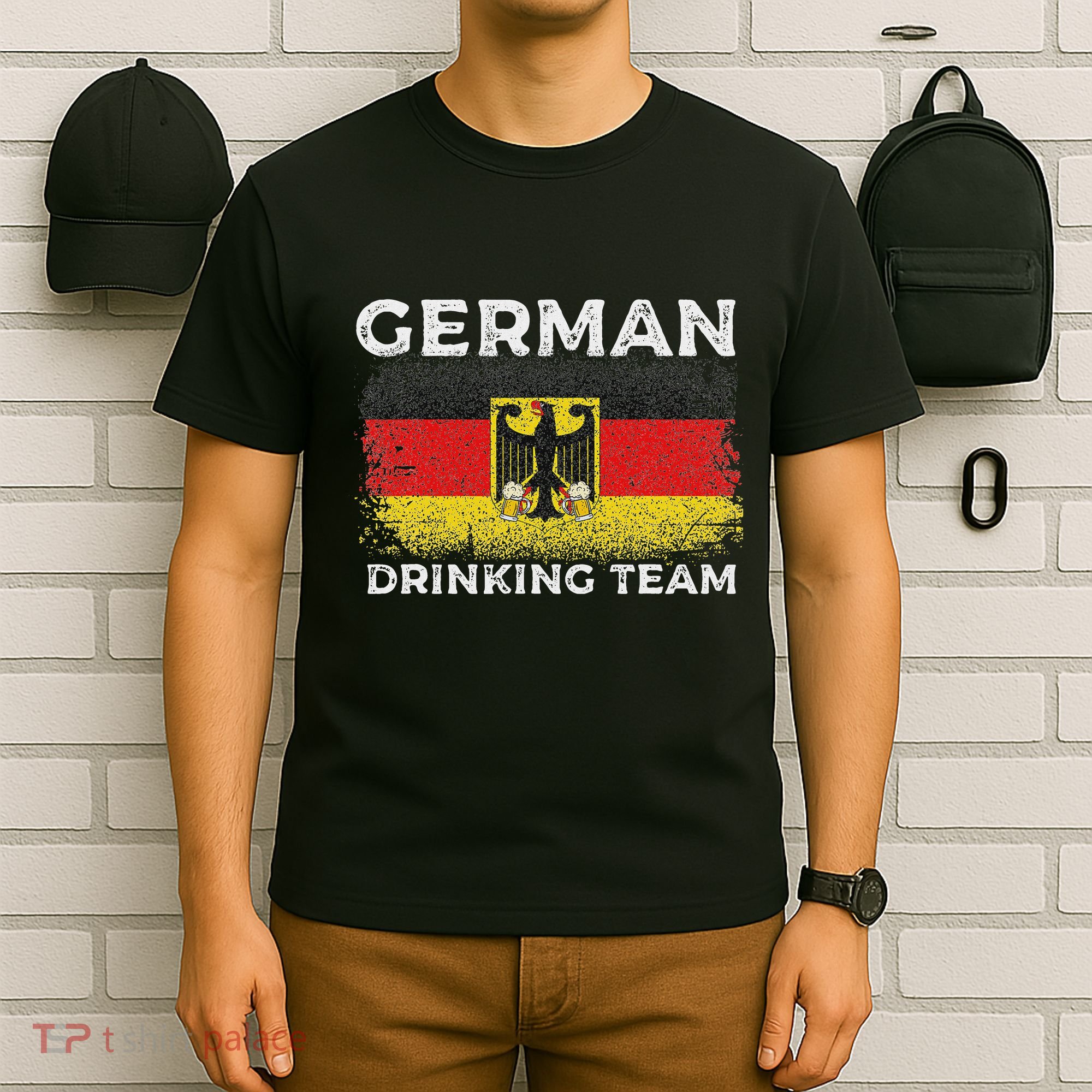 German Drinking Team Germany Flag Oktoberfest German T-Shirt