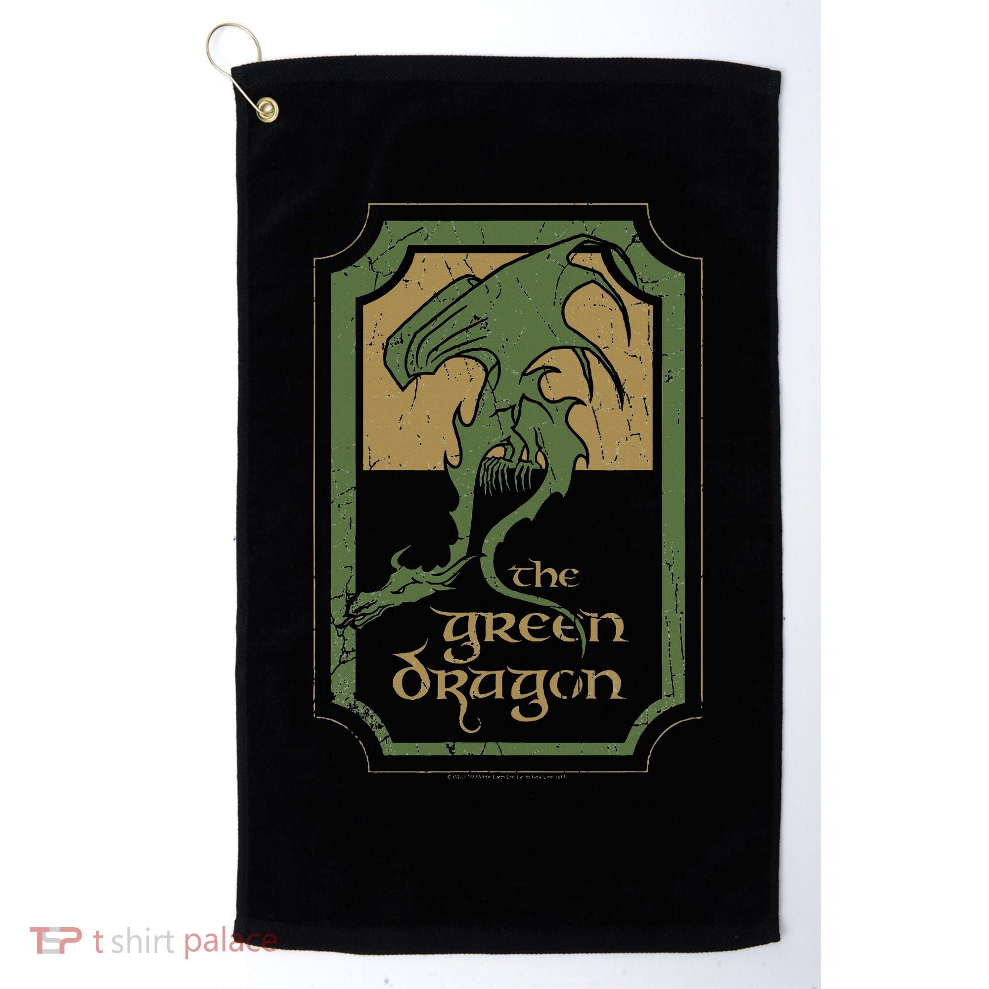Green Dragon Tavern Golf Towel