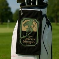 Green Dragon Tavern Golf Towel thumb 2