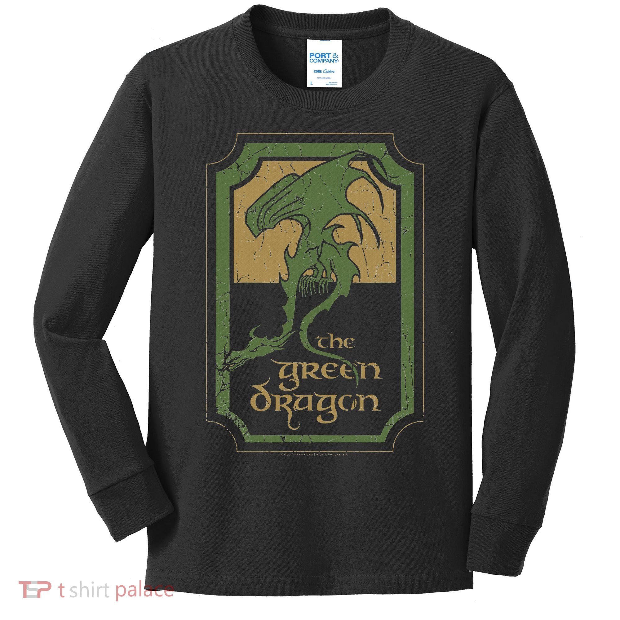 Green Dragon Tavern Kids Long Sleeve Shirt
