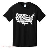 Grungy Distressed USA American Country Flag Kids T-Shirt thumb 0