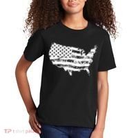 Grungy Distressed USA American Country Flag Kids T-Shirt thumb 2