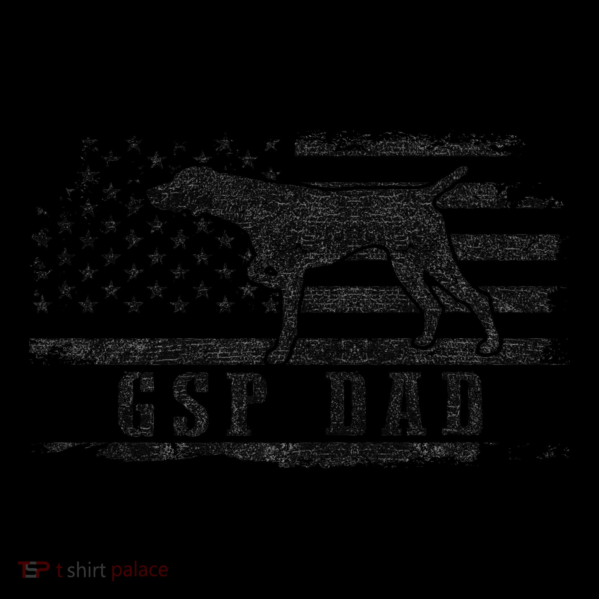 Gsp Dad Usa American Flag German Shorthaired Pointer Dog Coffee Mug