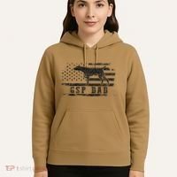 Gsp Dad Usa American Flag German Shorthaired Pointer Dog Hoodie thumb 5