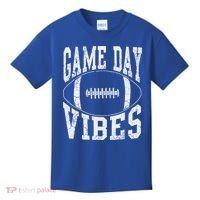 Game Day Vibes Silver Football Apparel Gift Kids T-Shirt thumb 0