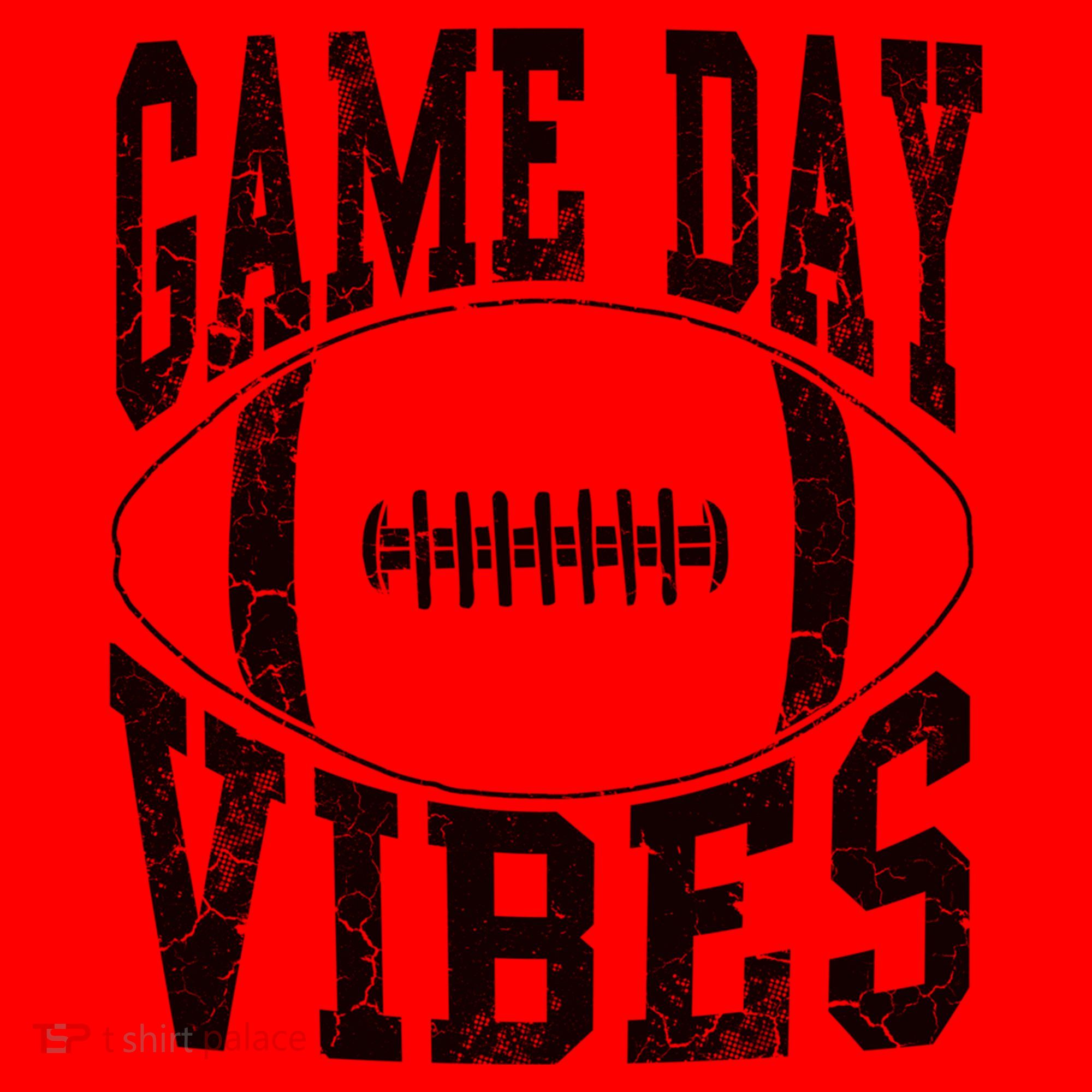 Game Day Vibes Silver Football Apparel Gift Santa Hat