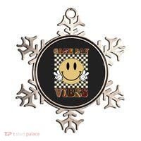Game Day Vibes Retro Smile Football Ornament thumb 0