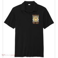 Game Day Vibes Retro Smile Football Sport-Tek Posi-UV Pro Polo thumb 0