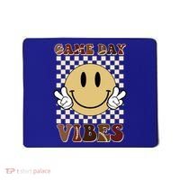 Game Day Vibes Retro Smile Football Mousepad thumb 0