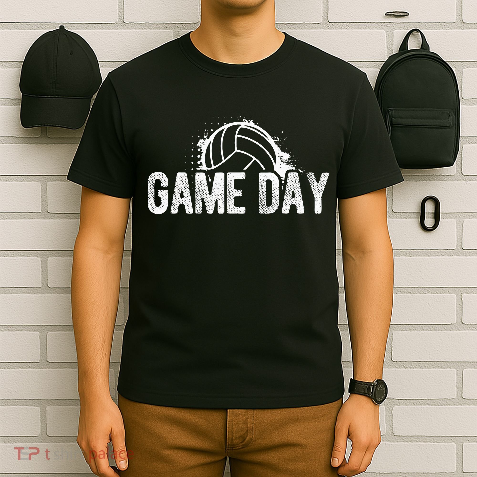 Game Day Volleyball Game Day Athlete Sport Hobby Coach T-Shirt