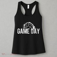 Game Day Volleyball Game Day Athlete Sport Hobby Coach Women's Tank Top thumb 3