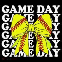 Game Day Vibes Coquette Bow Softball Mama Softball Girl Coffee Mug thumb 5