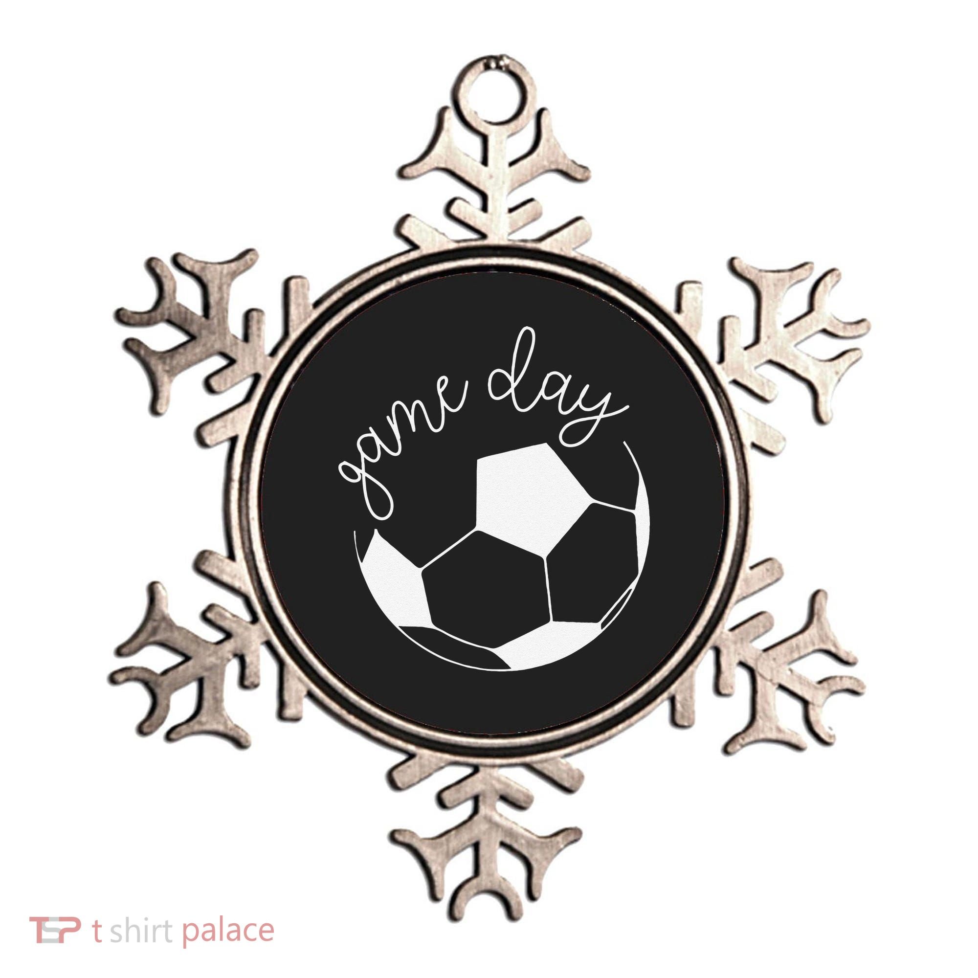 Game Day Women Mom Soccer Ornament