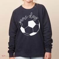 Game Day Women Mom Soccer Women's Sweatshirt thumb 0