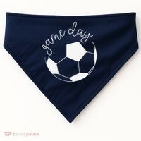 Game Day Women Mom Soccer USA-Made Doggie Bandana thumb 0