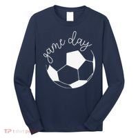 Game Day Women Mom Soccer Long Sleeve Shirt thumb 0