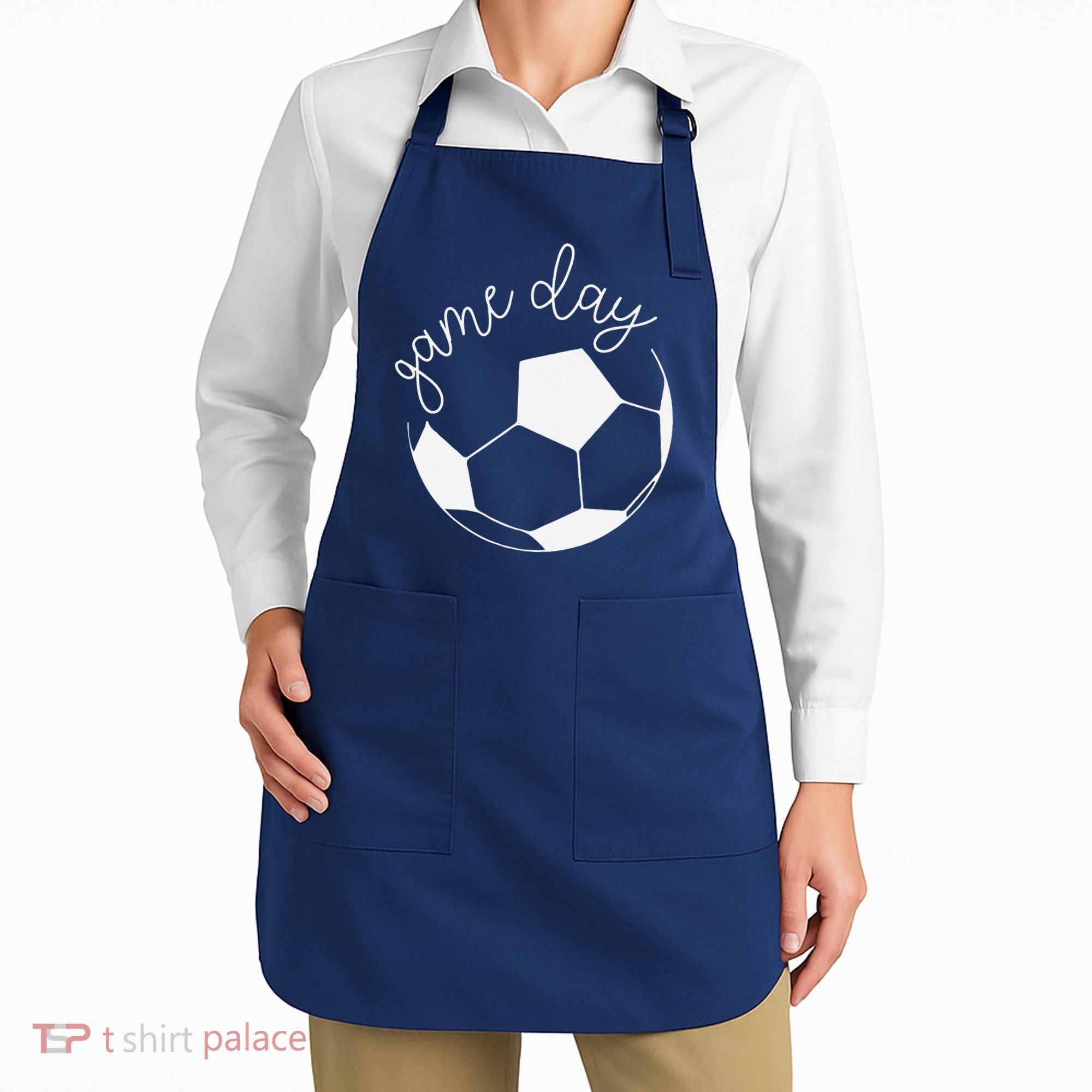 Game Day Women Mom Soccer Apron