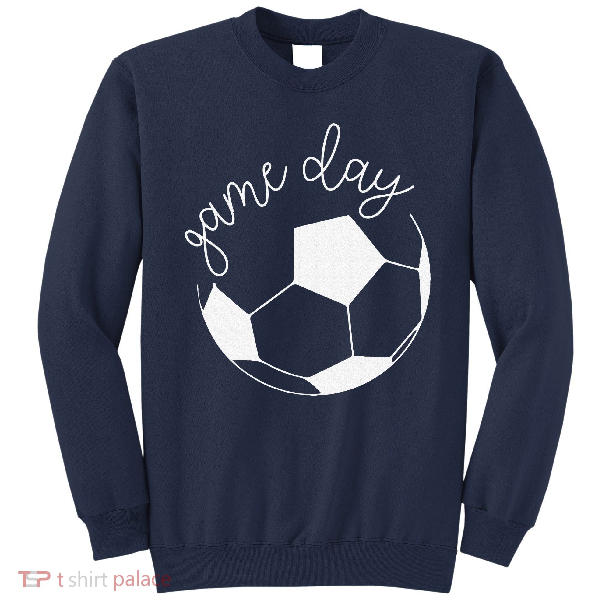 Game Day Women Mom Soccer Sweatshirt