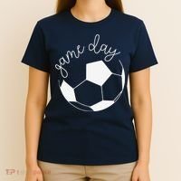 Game Day Women Mom Soccer T-Shirt thumb 4