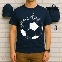 Game Day Women Mom Soccer T-Shirt thumb 6