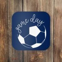 Game Day Women Mom Soccer Coaster thumb 0