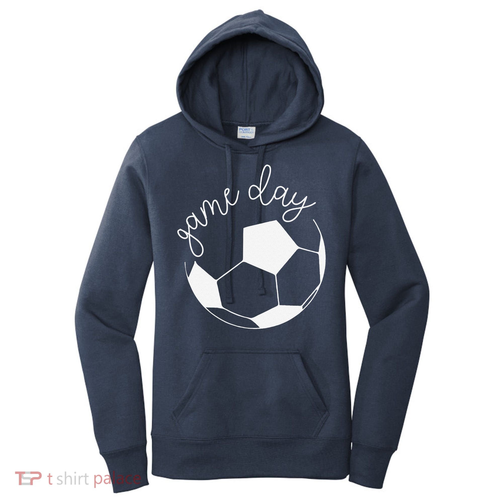 Game Day Women Mom Soccer Women's Hoodie