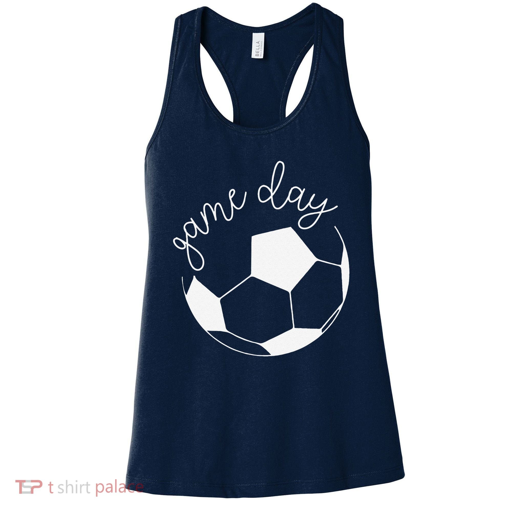 Game Day Women Mom Soccer Women's Tank Top