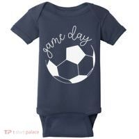 Game Day Women Mom Soccer Baby Bodysuit thumb 0
