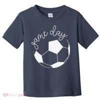 Game Day Women Mom Soccer Toddler T-Shirt thumb 0