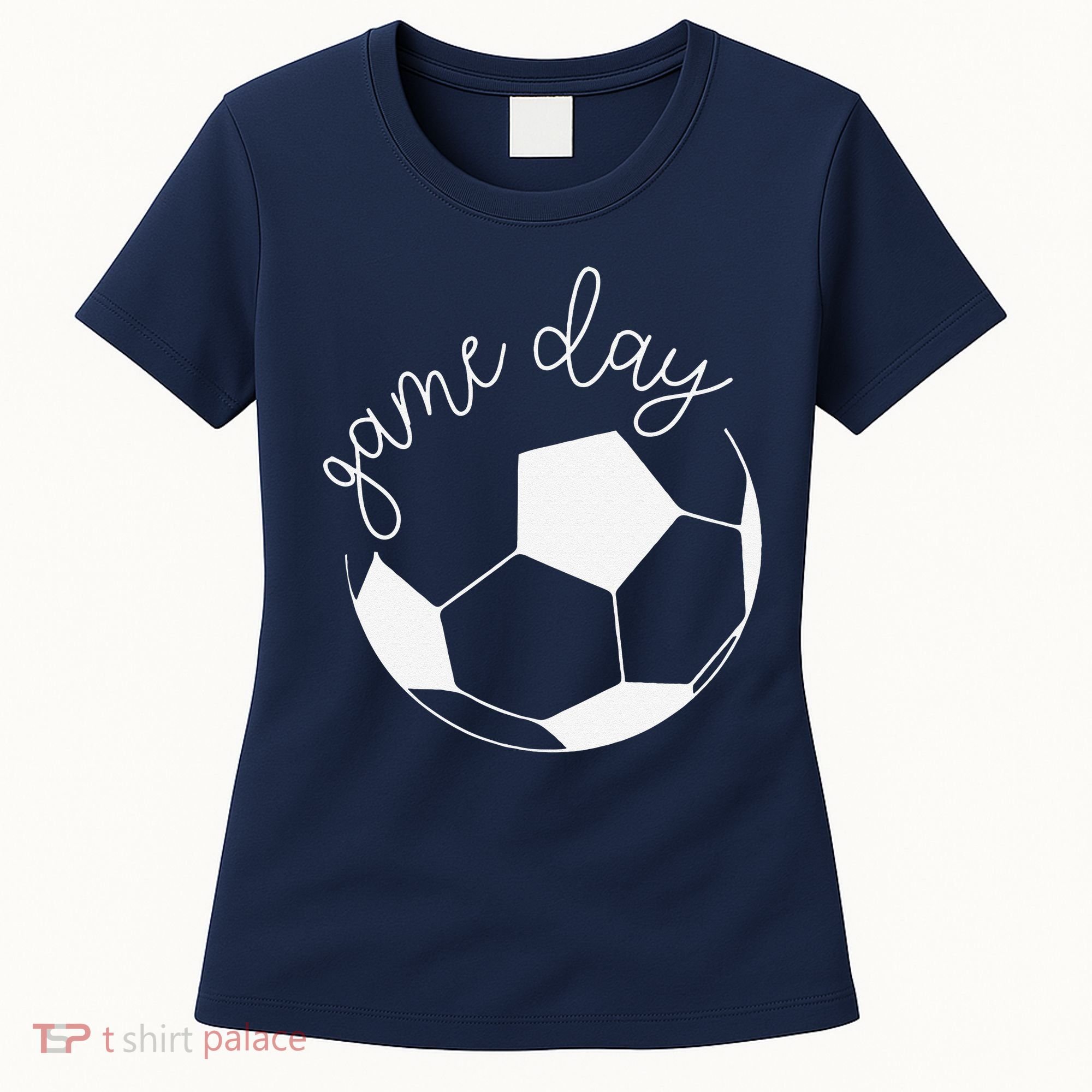 Game Day Women Mom Soccer Women's T-Shirt