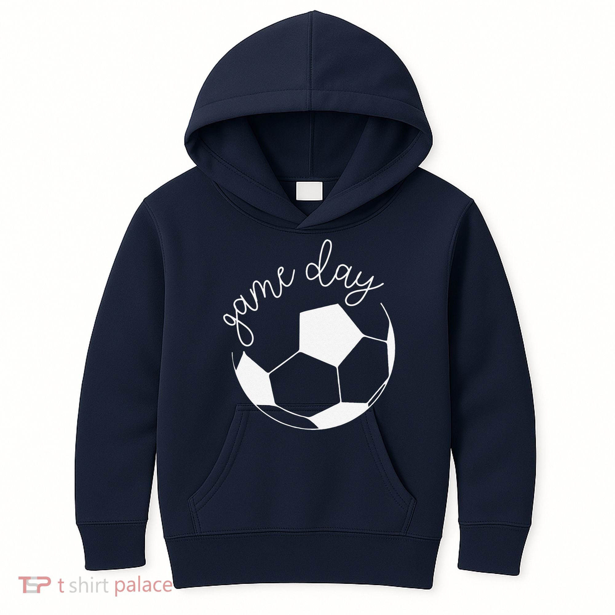Game Day Women Mom Soccer Kids Hoodie