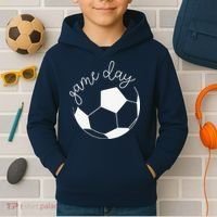 Game Day Women Mom Soccer Kids Hoodie thumb 2