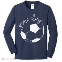 Game Day Women Mom Soccer Kids Long Sleeve Shirt thumb 0