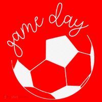 Game Day Women Mom Soccer Santa Hat thumb 1