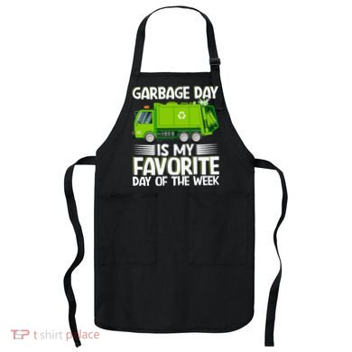 Garbage Day Waste Management Costume Apron