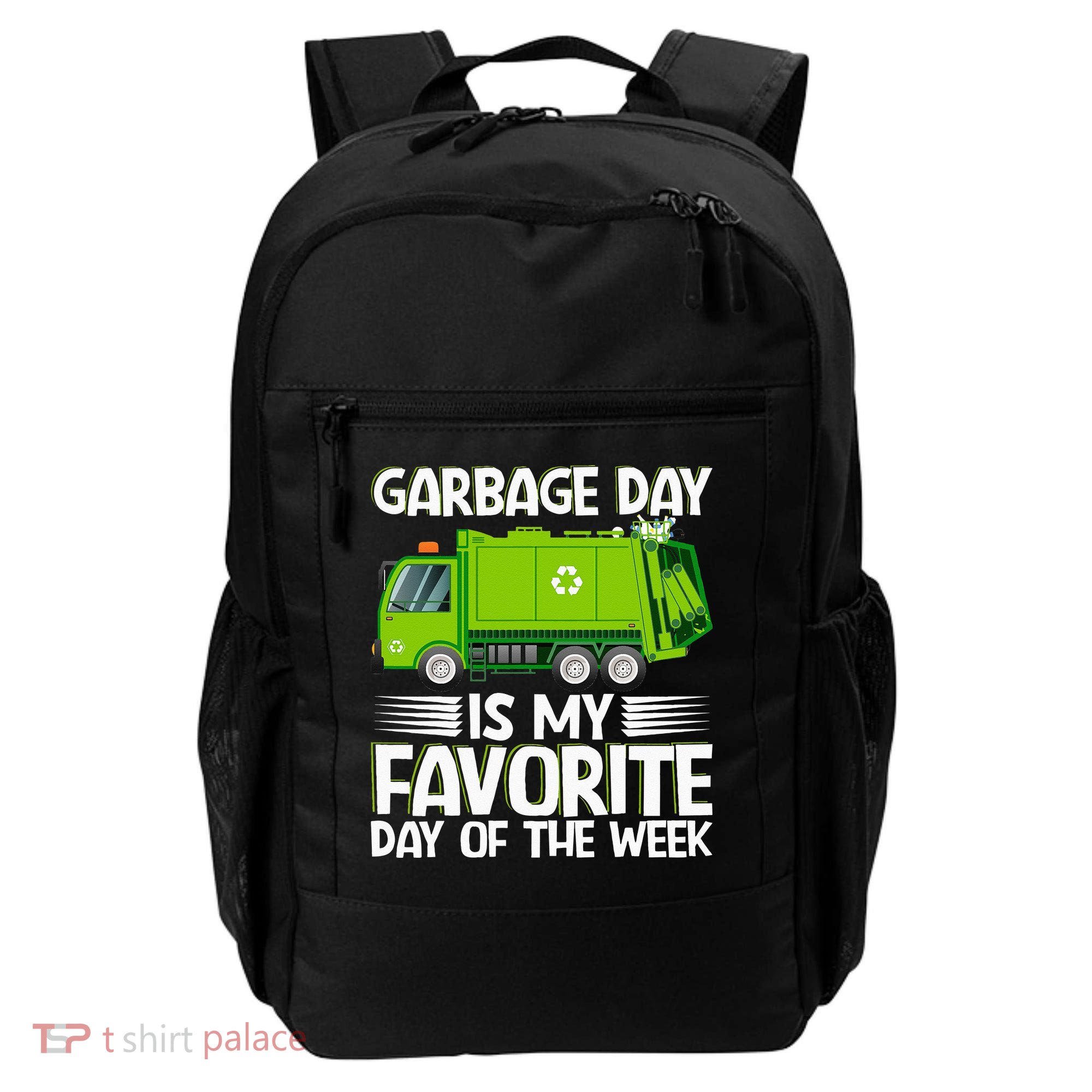 Garbage Day Waste Management Costume Backpack