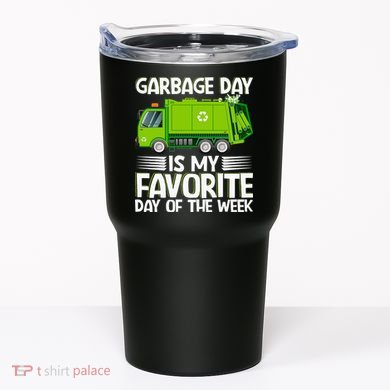 Garbage Day Waste Management Costume Tumbler