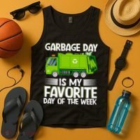 Garbage Day Waste Management Costume Tank Top thumb 4