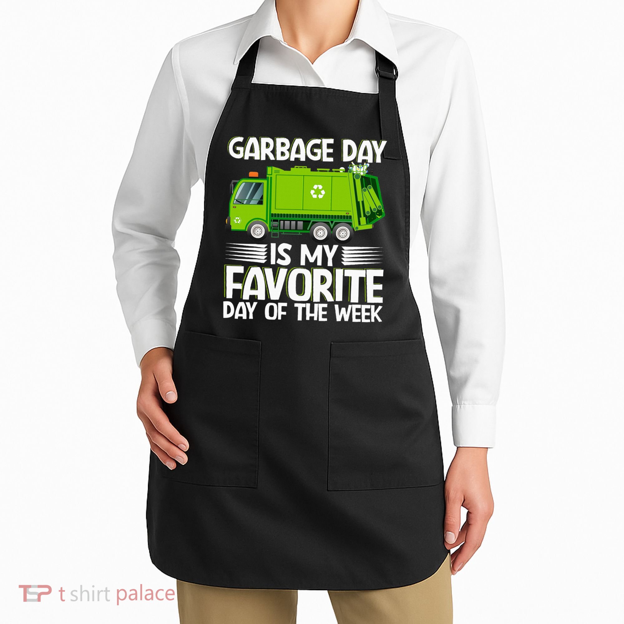 Garbage Day Waste Management Costume For Apron